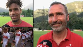 Die Interviews nach dem Testspiel gegen den FC Wacker Innsbruck