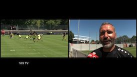 Das Donnerstagstraining mit Tim Walter