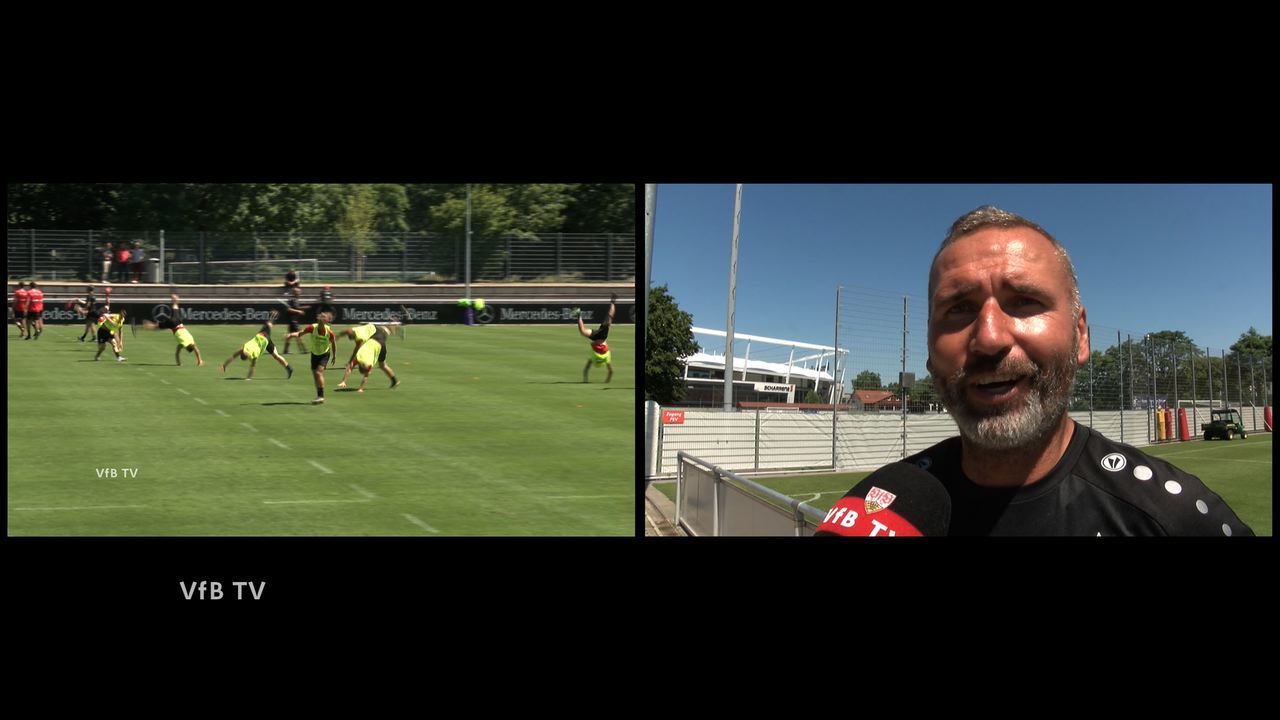 Das Donnerstagstraining mit Tim Walter