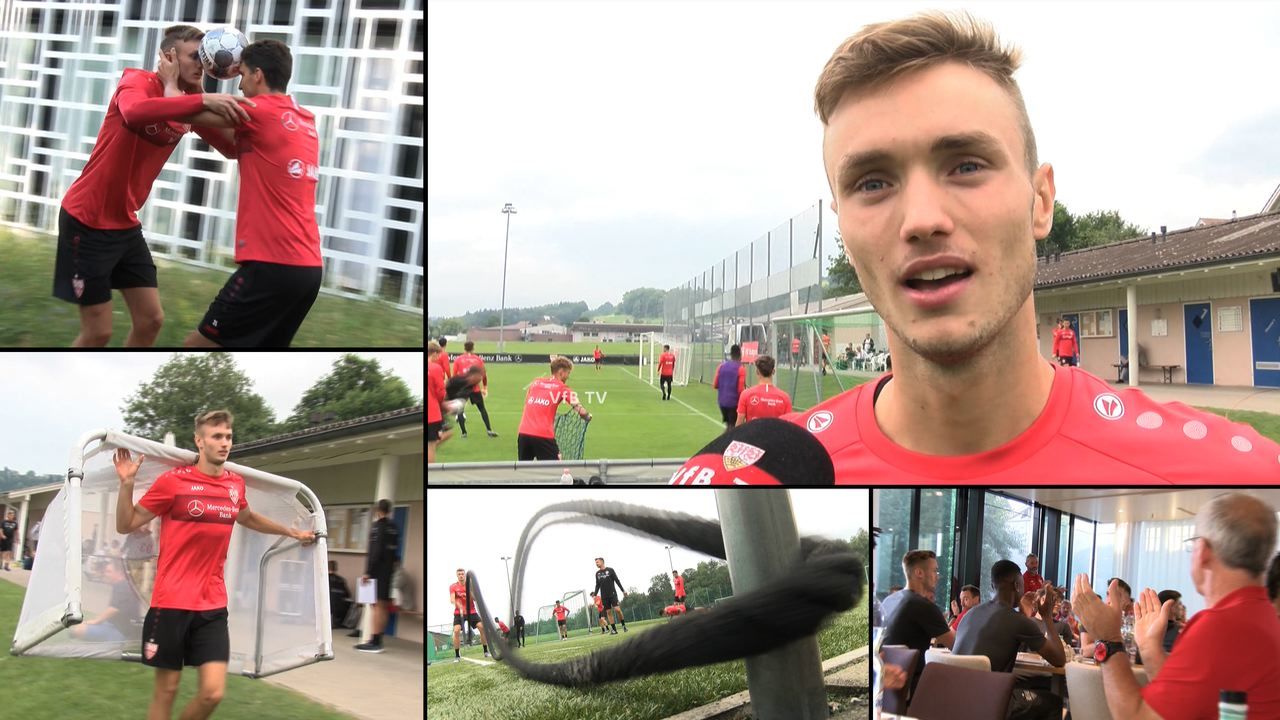 Der Start am Montag mit Sasa Kalajdzic