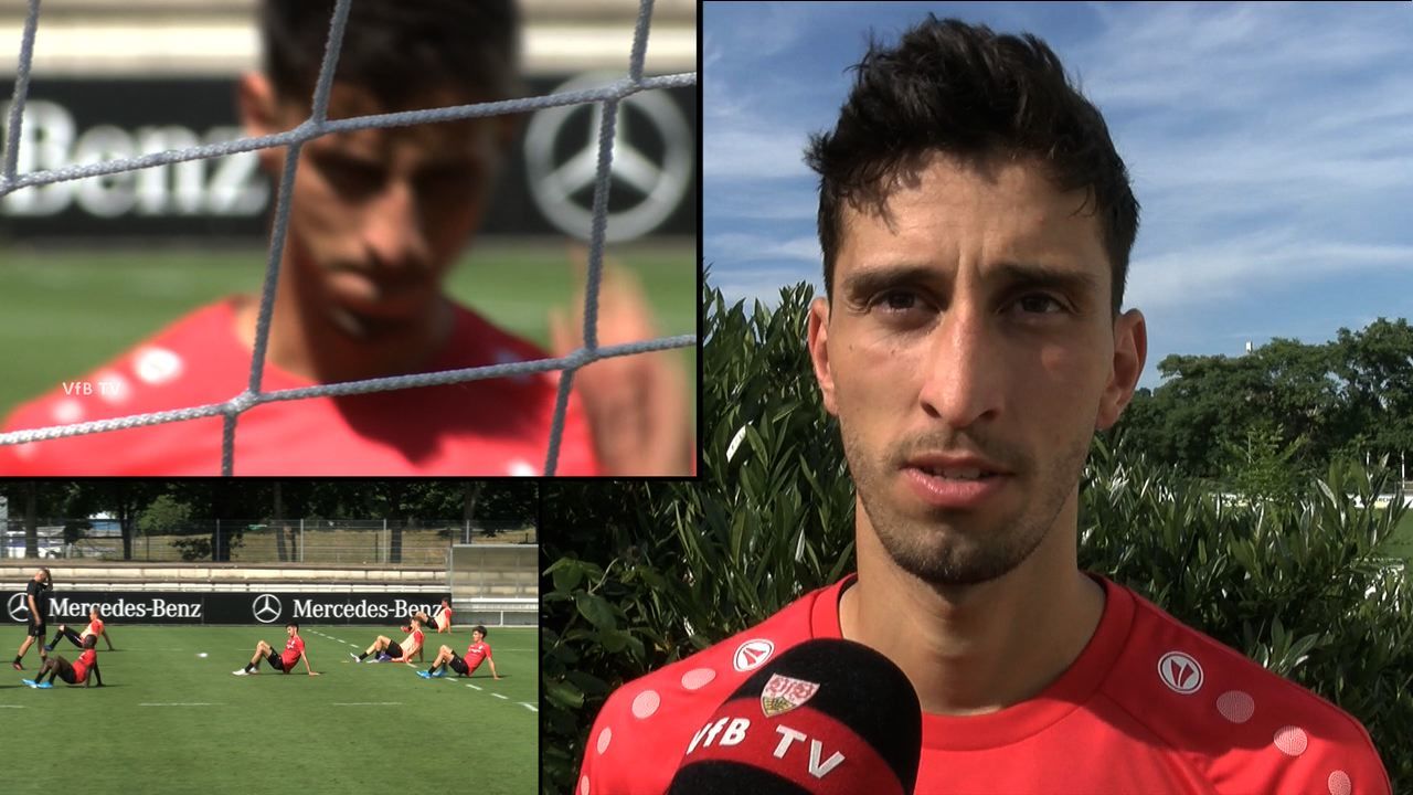 Atakan Karazor vor dem Zweitliga-Start