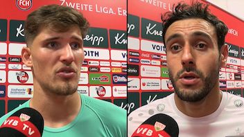 Die Interviews nach dem Spiel beim 1. FC Heidenheim