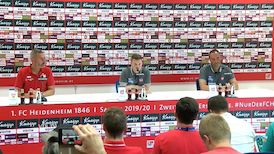 Pressekonferenz: 1. FC Heidenheim - VfB Stuttgart