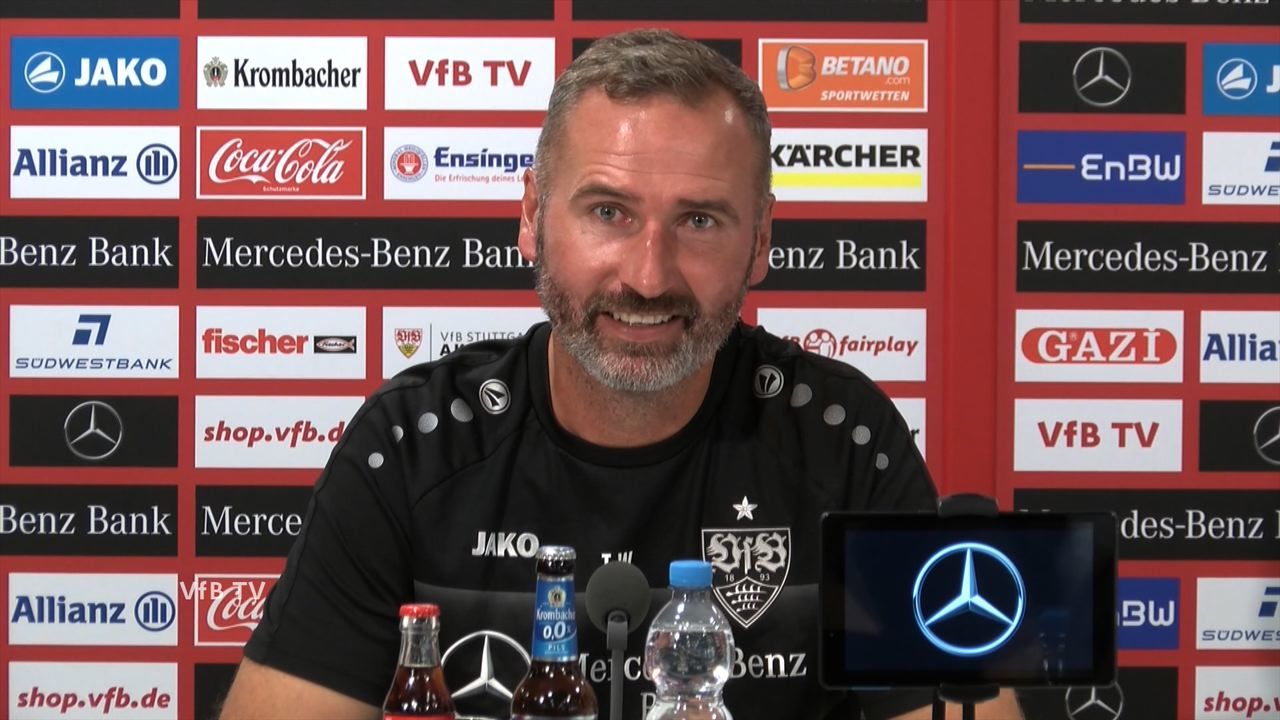 Die Pressekonferenz vor dem Auswärtsspiel in Aue