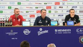 Pressekonferenz: FC Erzgebirge Aue - VfB Stuttgart