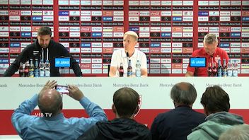 Pressekonferenz: VfB Stuttgart - VfL Bochum
