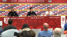 Pressekonferenz: SSV Jahn Regensburg - VfB Stuttgart