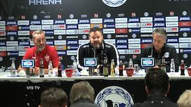 Pressekonferenz: Arminia Bielefeld - VfB Stuttgart