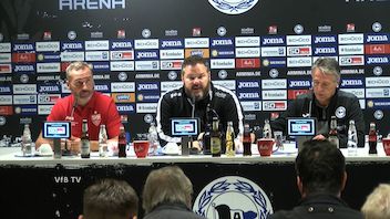 Pressekonferenz: Arminia Bielefeld - VfB Stuttgart