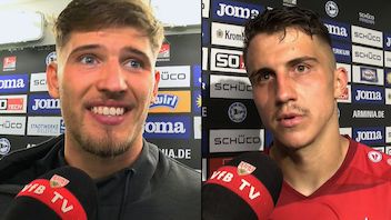 Die VfB Interviews nach dem Spiel bei Arminia Bielefeld