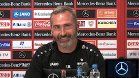 Die Pressekonferenz vor dem Spiel gegen Wehen Wiesbaden