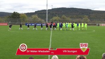 Highlights U17: SV Wehen Wiesbaden - VfB Stuttgart