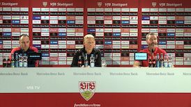 Pressekonferenz: VfB Stuttgart - Holstein Kiel