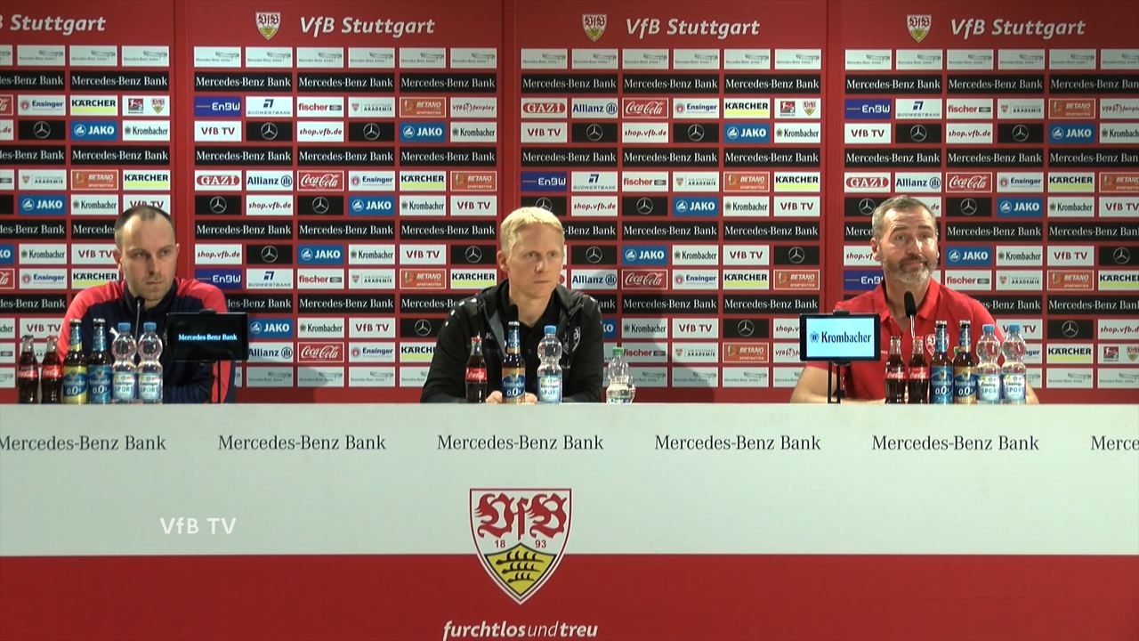 Pressekonferenz: VfB Stuttgart - Holstein Kiel