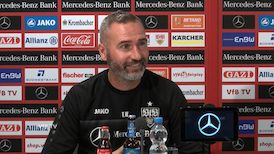 Die Pressekonferenz vor dem Liga-Spiel beim HSV