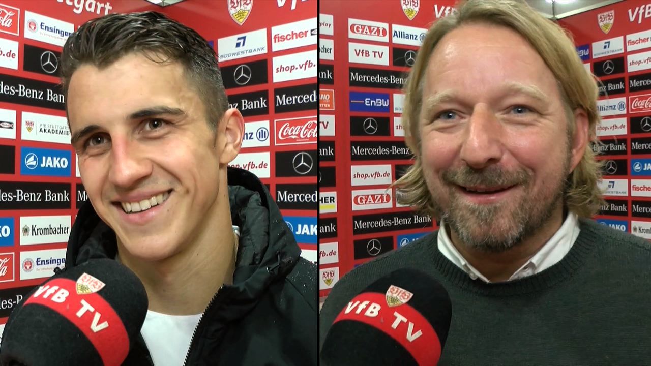 Die Interviews nach dem Match gegen Dresden