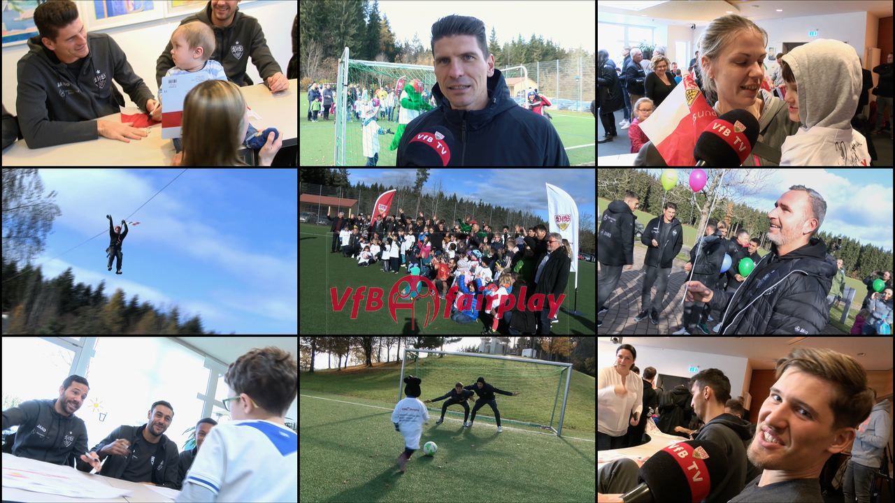 Der VfBfairplay Besuch in der Nachsorgeklinik Tannheim