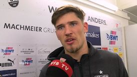 Gregor Kobel nach dem Spiel in Sandhausen