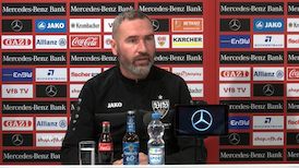 Die VfB Pressekonferenz vor Darmstadt