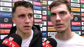 Die Interviews nach dem Spiel bei Hannover 96