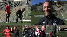 Uwe Gospodarek am sechsten Trainingstag in Marbella