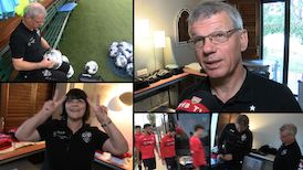 Das VfB Zeugwart-Duo Gordana & Meuschi