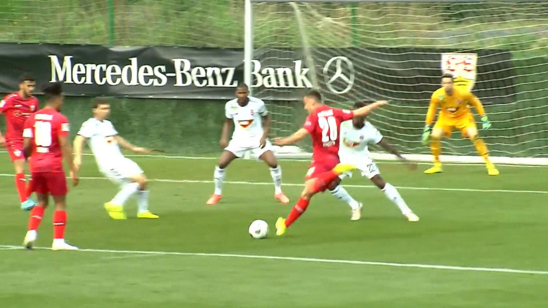 1. Hälfte: VfB Stuttgart – MOL Fehérvár