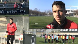 Marc Oliver Kempf & Co sind zurück auf dem VfB Clubgelände