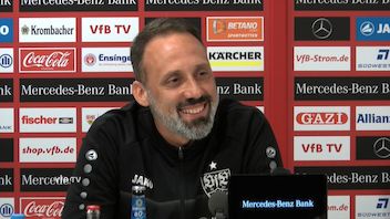 Die VfB PK vor dem Heimspiel gegen den 1. FC Heidenheim