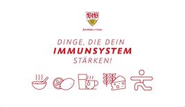 Hier kommt die 5er-Abwehrkette für Euer Immunsystem!