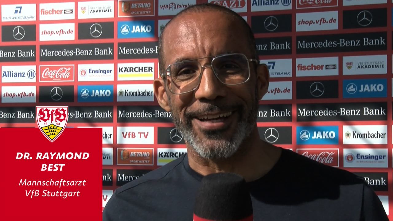 VfB Mannschaftsarzt PD Dr. med. habil. Raymond Best