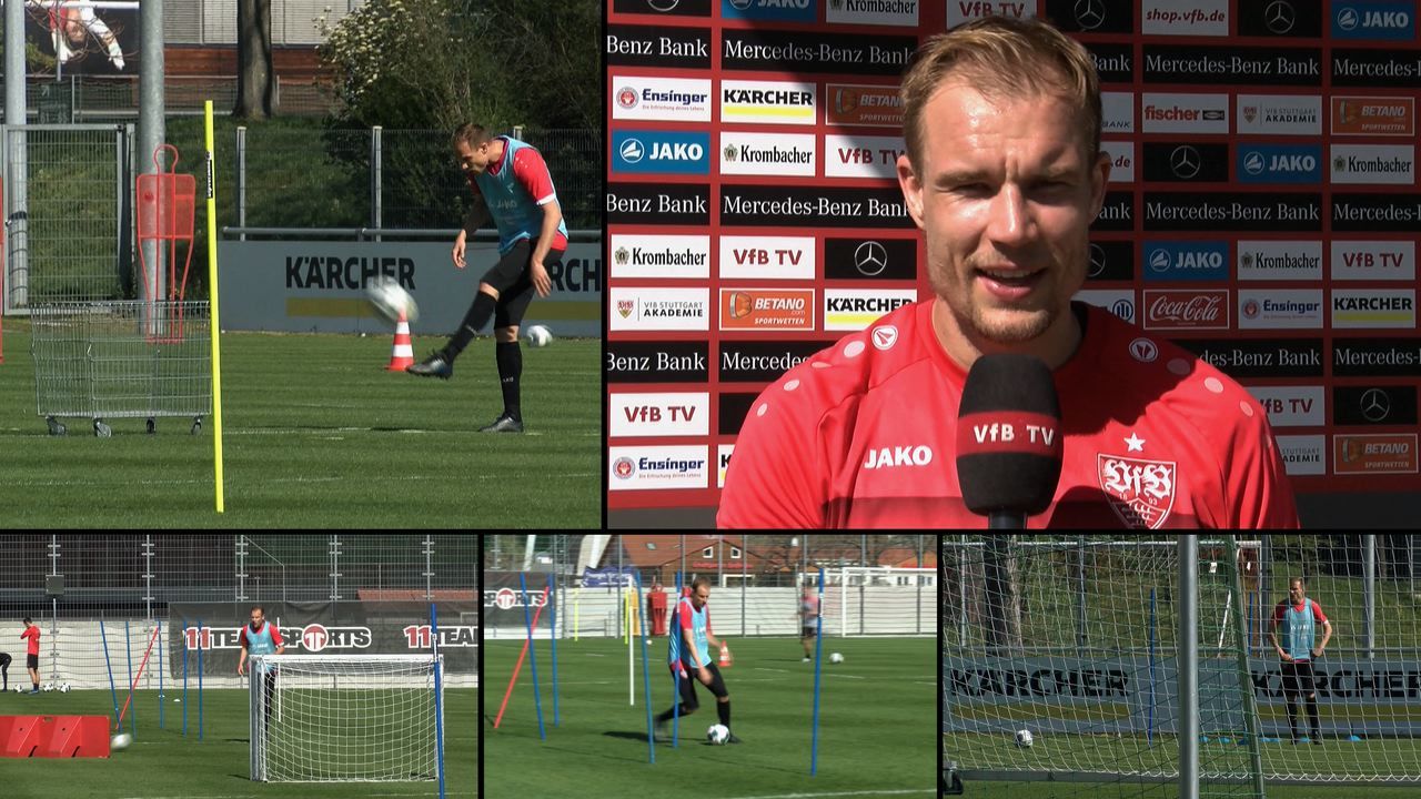 Holger Badstuber nach der Kleingruppen-Challenge am Samstag