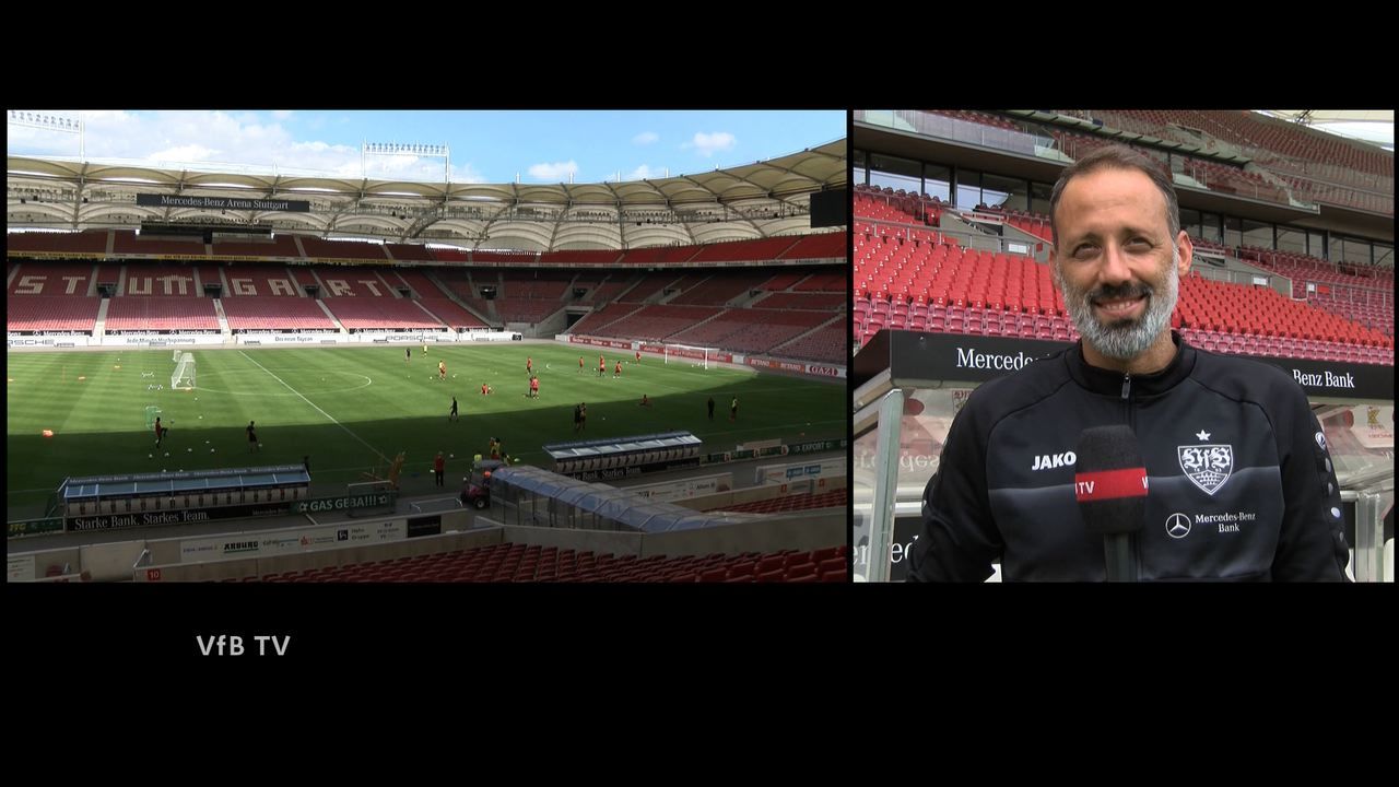 VfB Cheftrainer Pellegrino Matarazzo