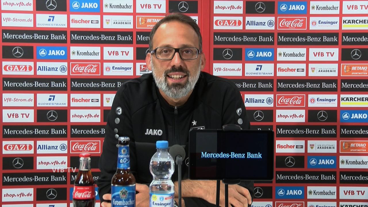 Pellegrino Matarazzo vor dem Spiel in Wiesbaden