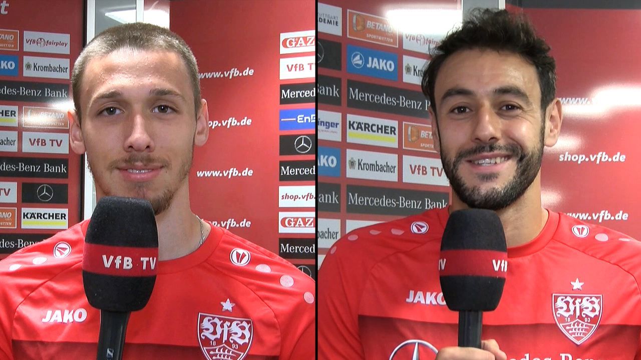 Die VfB Torschützen vom Dresden-Spiel im Interview