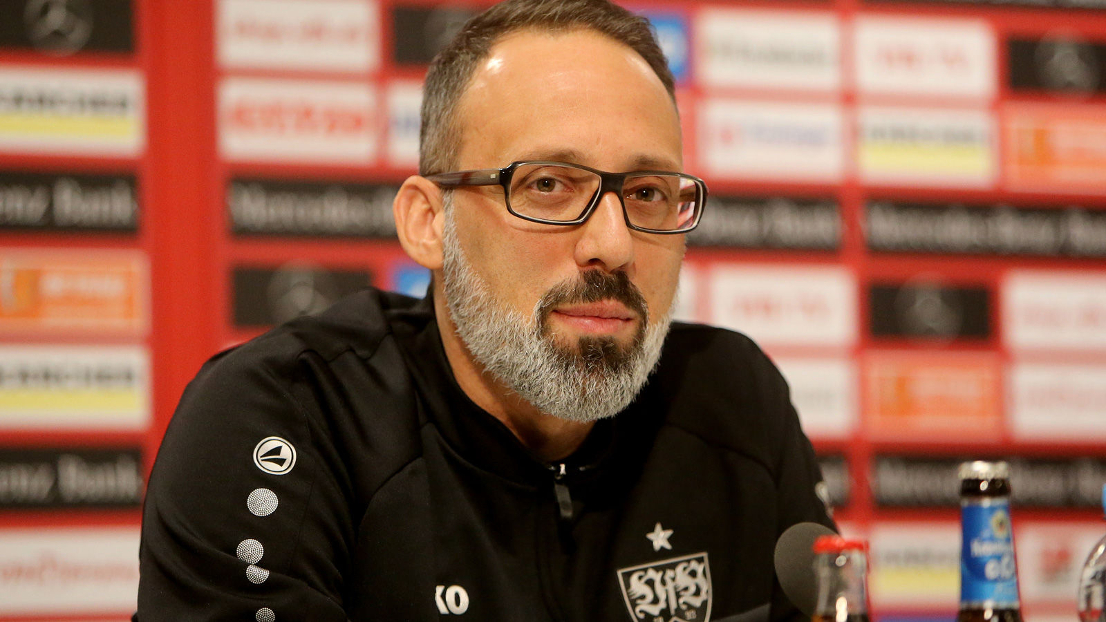 Die Pressekonferenz vor dem Derby in Karlsruhe