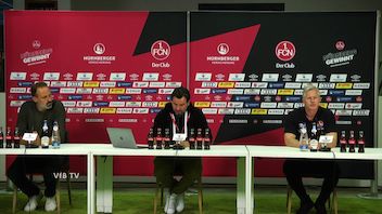 Pressekonferenz: 1. FC Nürnberg - VfB Stuttgart
