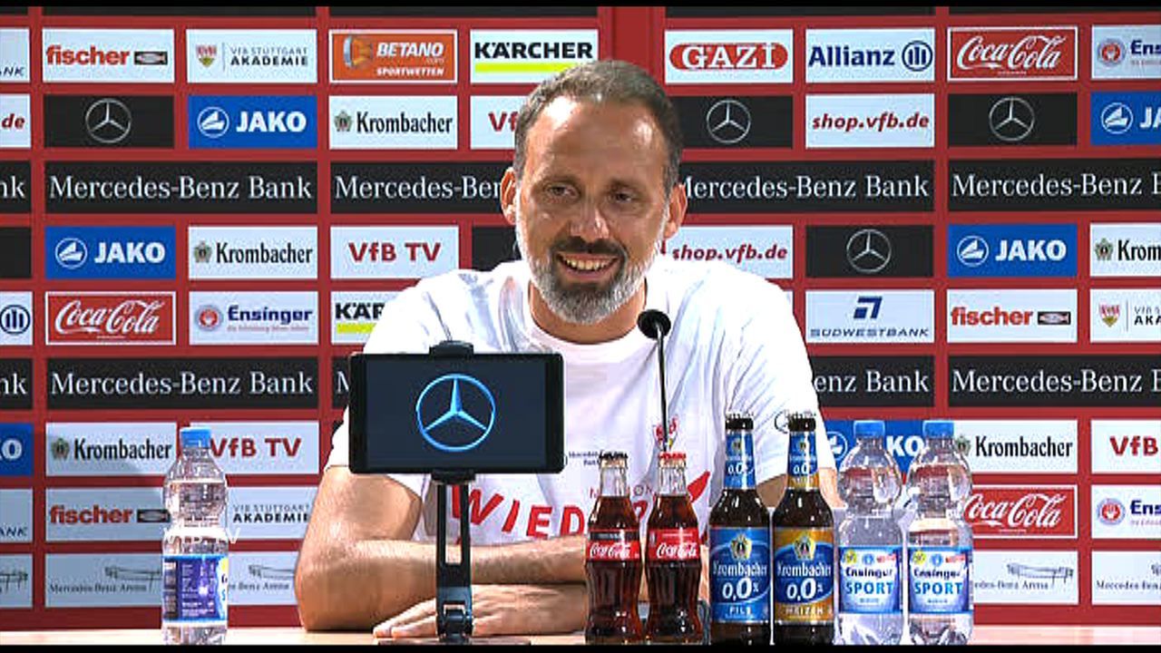 Pressekonferenz: VfB Stuttgart - SV Darmstadt 98