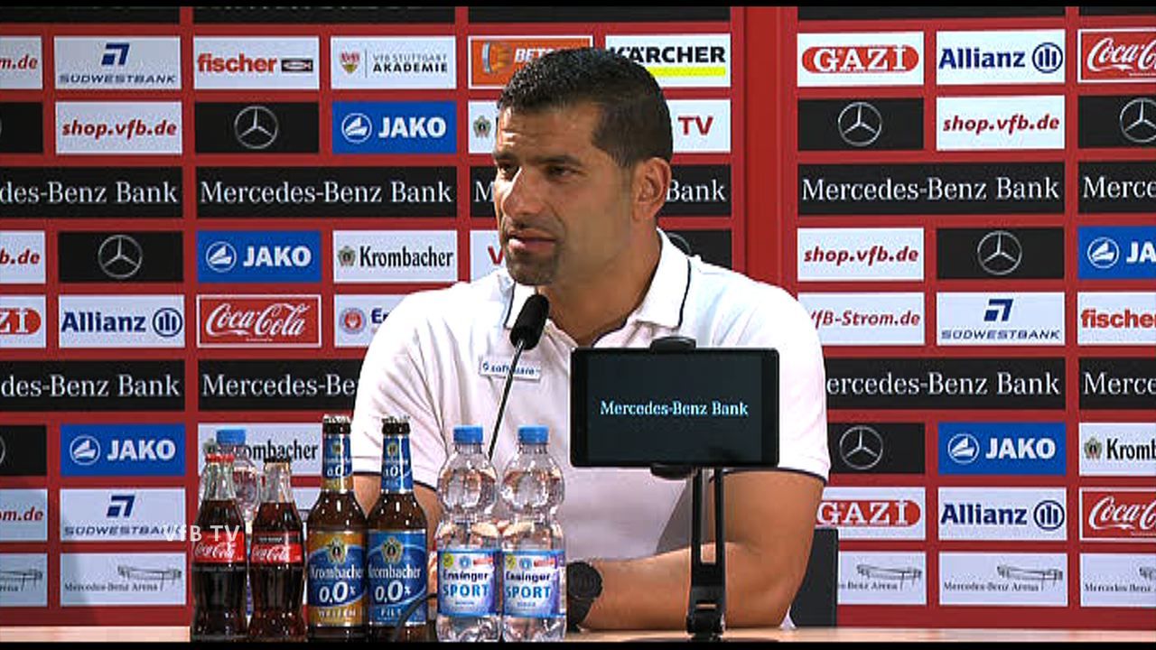 Pressekonferenz: VfB Stuttgart - SV Darmstadt 98