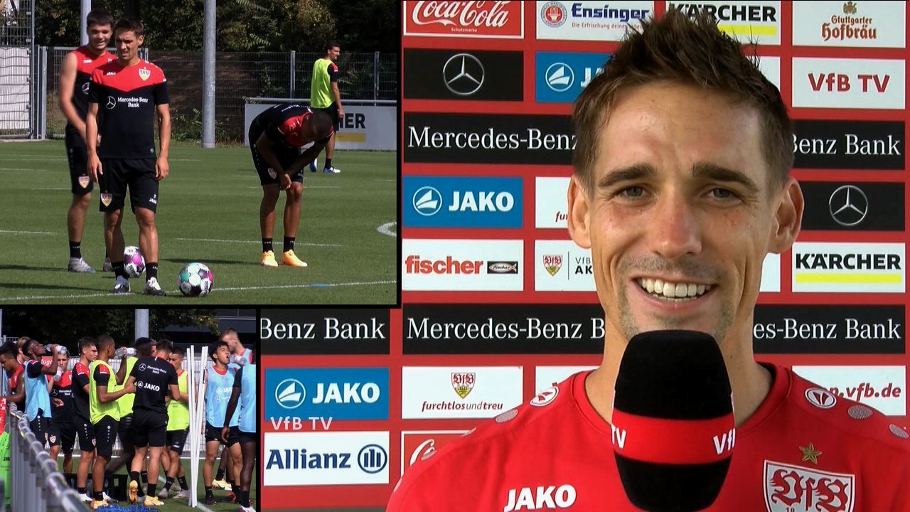 Philipp Klement vor dem Testspiel gegen Mainz