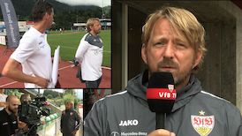 Der erste Trainingstag in Tirol mit Sven Mislintat