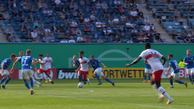 2. Halbzeit: Hansa Rostock - VfB Stuttgart