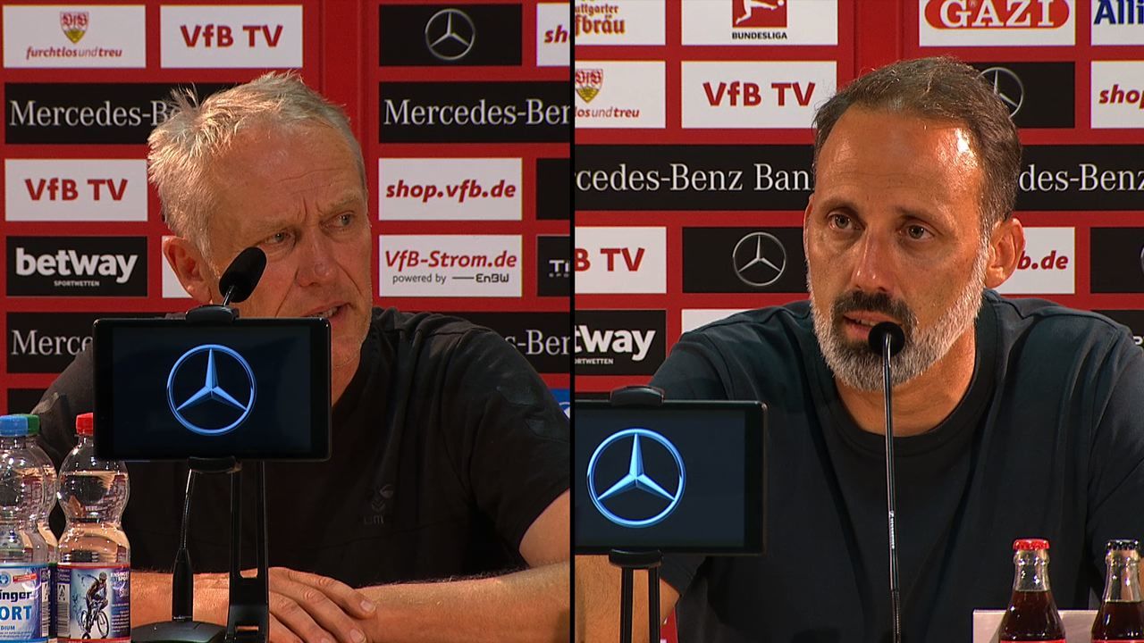Pressekonferenzen: VfB Stuttgart - SC Freiburg