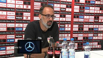 Die Video-Pressekonferenz vor dem Spiel beim 1. FSV Mainz 05