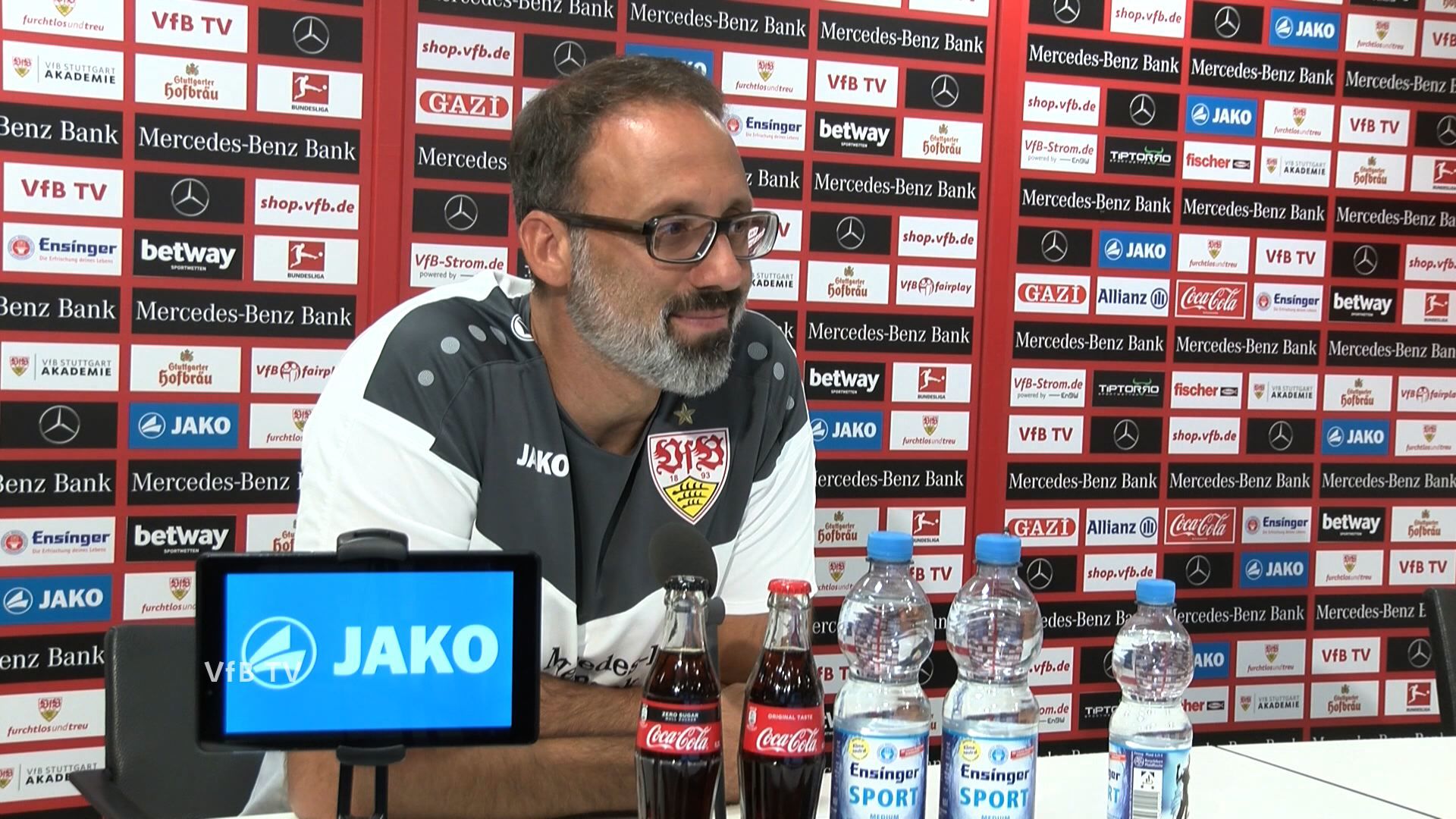 Die Video-PK vor dem Heimspiel gegen Bayer Leverkusen