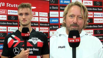 Die Interviews nach dem Spiel gegen Bayer Leverkusen