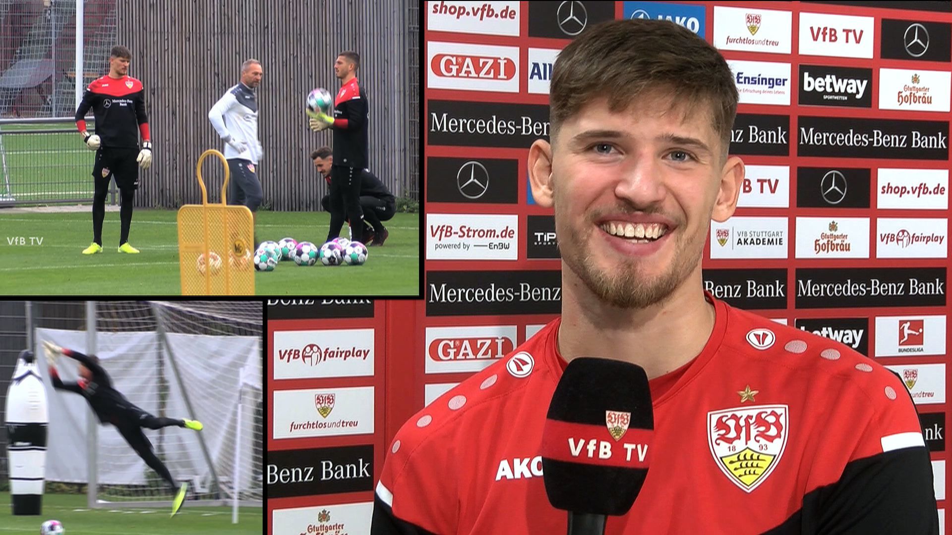VfB Torhüter Gregor Kobel im Interview