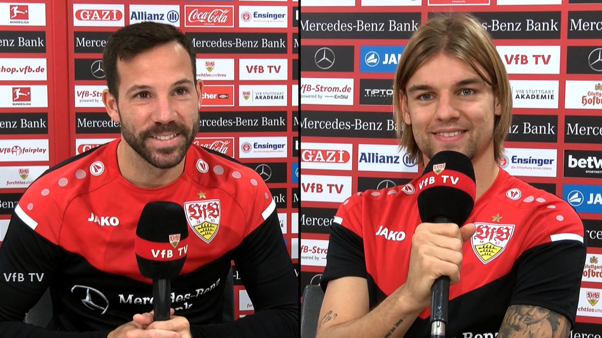 Die Interviews nach dem Freitagabendspiel auf Schalke