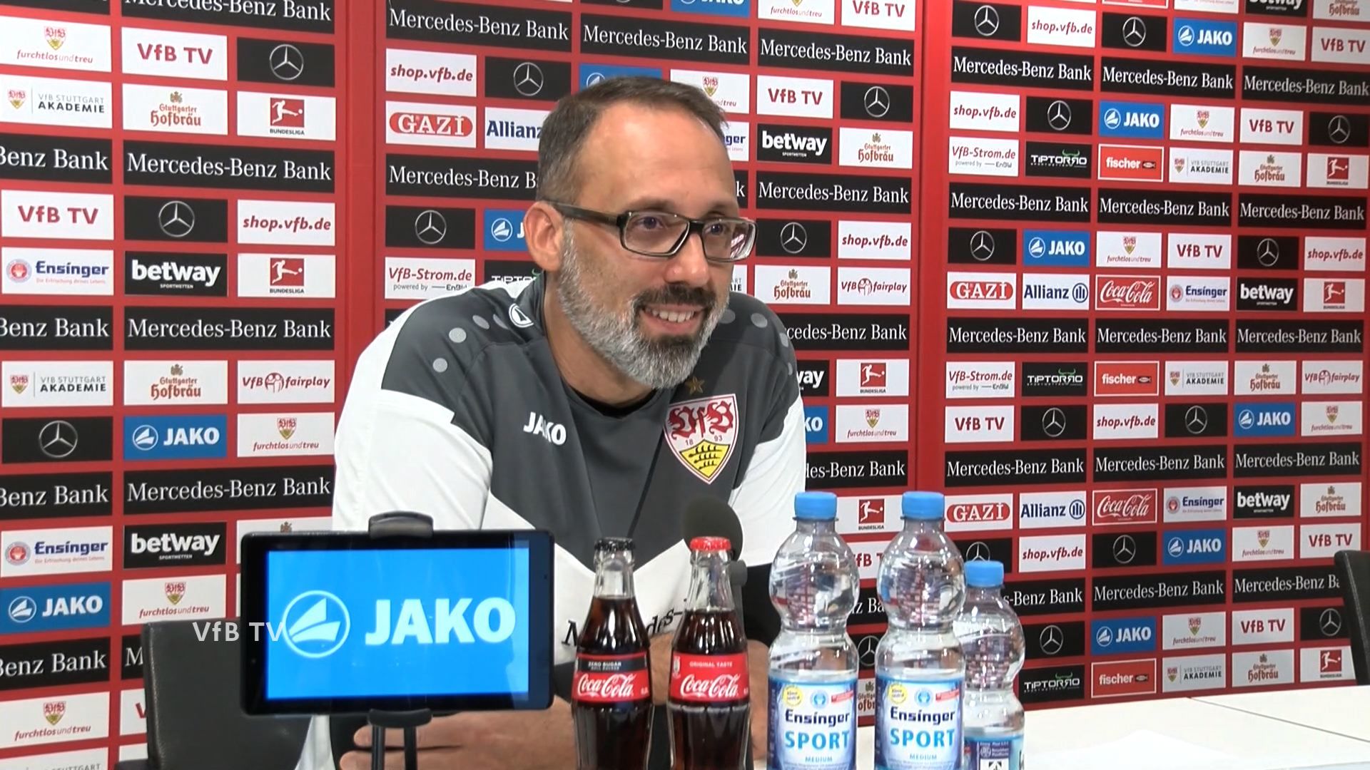 Die Video-PK vor dem Heimspiel gegen Eintracht Frankfurt