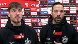 Die Interviews nach dem Heimspiel gegen Frankfurt